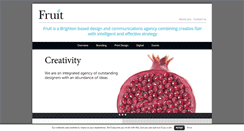 Desktop Screenshot of fruit-design.co.uk